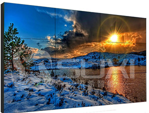 49寸3.5mm液晶拼接屏安裝出來的效果圖是怎樣的呢？